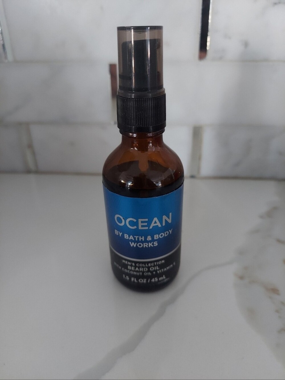 Ocean beard oil by bath and body works .DISCONTINUED AND HARD TO FIND